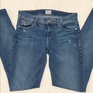 Gently used Hudson “Krista” skinny jeans, size 26
